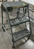 (1) 3 STEP ROLLING LADDER