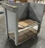 (1) HEAVY DUTY WOOD UTILITY CART - 2