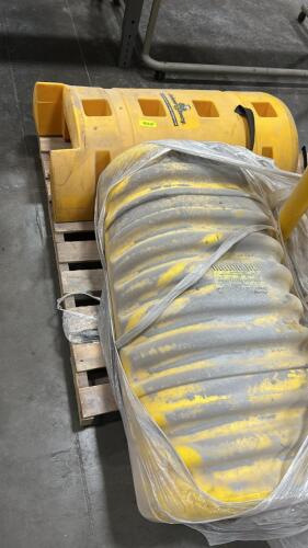 (1) LOT OF ASSORTED COLUMN PROTECTORS AS SHOWN