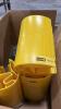 (4) ULINE PLASTIC PALLET RACK COLUMN PROTECTORS