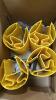 (4) ULINE PLASTIC PALLET RACK COLUMN PROTECTORS - 2