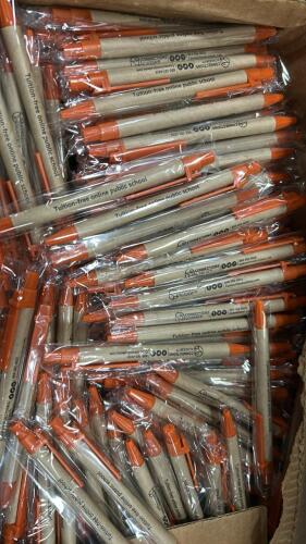 (2) FULL BOXES ECO-FRIENDLY CONNECTIONS ACADEMY PROMOTIONAL BALLPOINT PENS