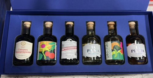 (5) NEW BOXES OF MINI WINE TASTING FLIGHT