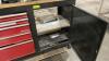 (1) CRAFTSMAN BLACK AND RED HEAVY-DUTY ROLLING WORKBENCH WITH STORAGE CABINET - 6