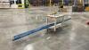 (1) LOT OF WOODEN ROLLING CART AND INDUSTRAIL PARTS