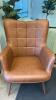 (2) BROWN OFFICE CHAIRS