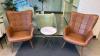 (2) BROWN OFFICE CHAIRS - 3