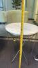 (1) MARBLE TOP ROUND SIDE TABLE - 3