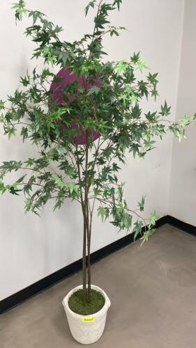 (1) ARTFICAL POTTED PLANT