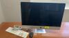 (1) APPLE IMAC DISPLAY WITH KEYBOARD & MOUSE