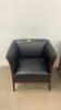 (2) BLACK OFFICE CHAIRS - 2