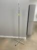 (1) SILVER COAT RACK