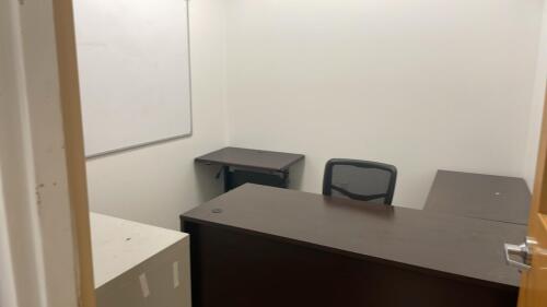(1) LOT OF OFFICE FURNITURE AS SHOWN