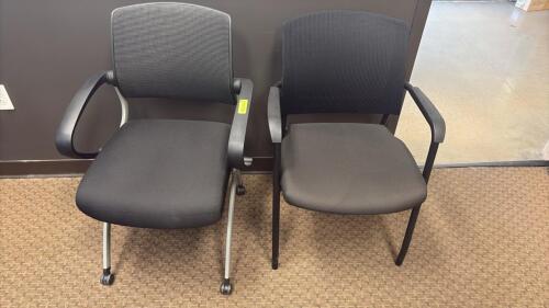 (2) ASSORTED OFFICE CHAIRS