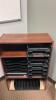 DESK, CHAIR, AND FILE ORGIZANOR - 6