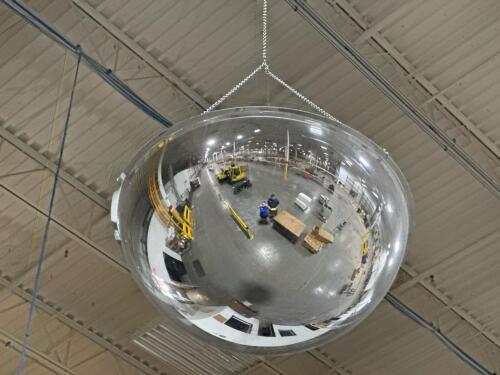 (2) LARGE SAFETY MIRROR 360 DEGREE VIEW