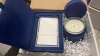 (5) GIFT BOXES BLUE CANDEL AND STATIONARY