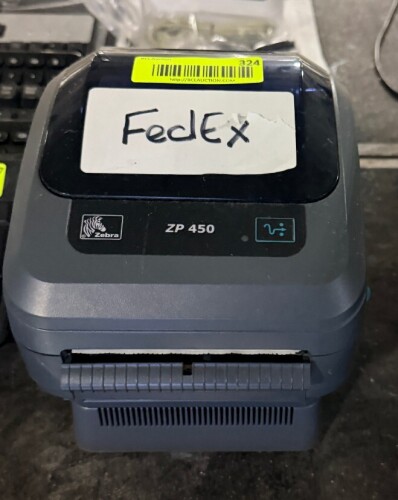 ZEBRA ZP 450 LABEL PRINTER.