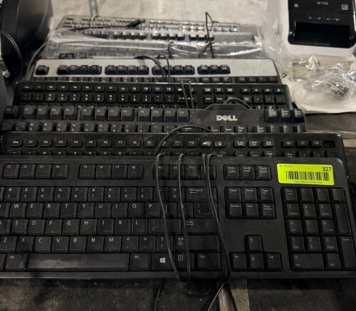 (5) ASSORTED KEYBOARDS.
