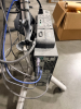 HP COMPUTER W/ ROLL ABOUT MONITOR AND KEY BOARD STAND. - 2