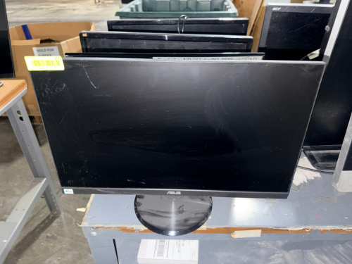 (4) ASSORTED COMPUTER MONITORS.