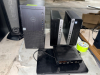(4) COMPUTER TOWERS AND (1) HEATER. - 2