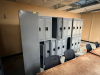(4) SIX GROUP METAL LOCKER SYSTEM