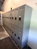 (6) SIX GROUP METAL LOCKER SYSTEM - 2