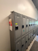 (6) SIX GROUP METAL LOCKER SYSTEM - 3