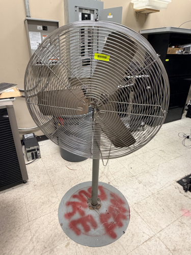 INDUSTRIAL PEDESTAL FAN