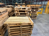 (10) ASSORTED WOODEN PALLET.