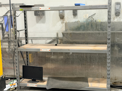 72" X 24" THREE TIER LIGHT DUTY RACKING