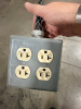 (8) FOUR OUTLET HANGING ELECTRICAL BOXES W/ 30' + OF ELECTRICAL CABLE. - 2