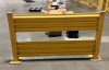 (2) SECTIONS OF HEAVY DUTY STEEL SAFETY GUARD FENCING