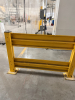 (2) SECTIONS OF HEAVY DUTY STEEL SAFETY GUARD FENCING - 2