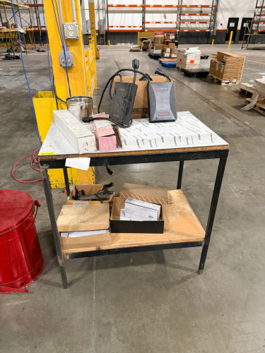 36" X 30" FABRICATION TABLE.