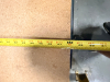 (2) SECTIONS OF 8' X 4' FIVE TIER METAL SHELVING W/ COMPOSITE WOOD INSERT SHELVES. - 2