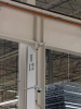 (3) SECTIONS OF 8' X 4' FIVE TIER METAL SHELVING W/ COMPOSITE WOOD INSERT SHELVES. - 2