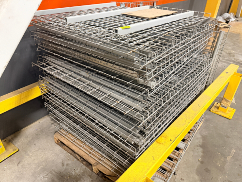 (1) PALLET OF WIRE DECKING FOR PALLET RACKING.