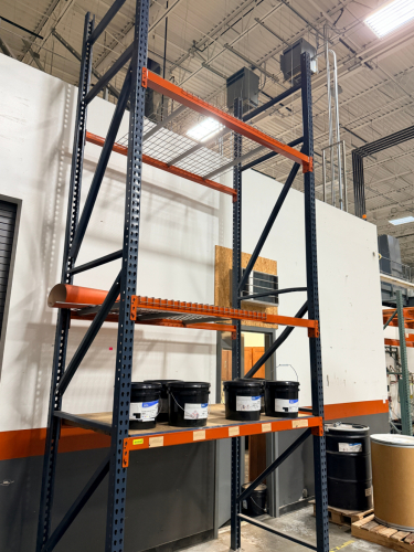 (1) SECTION OF 72"X 42" PALLET RACKING.