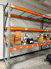 (3) SECTIONS OF 10' X 42" PALLET RACKING . - 6