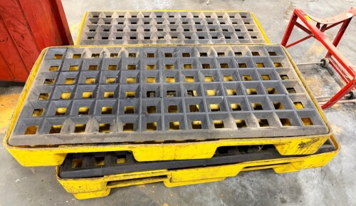 (3) 48" X 24" SPILL PALLETS