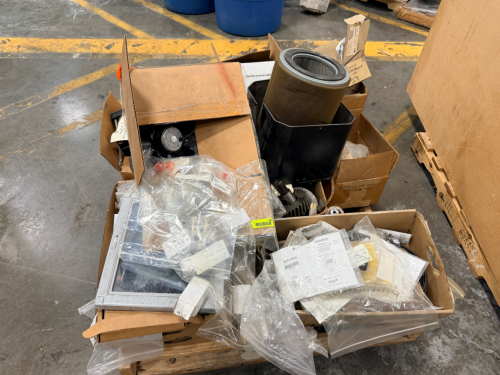 (2) PALLET OF MISC PARTS.