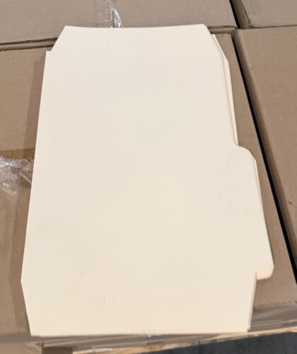 (26) CASES OF 9 1/4" X 14 1/2" MANILA FOLDERS