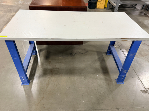 60" COMPOSITE WAREHOUSE TABLE.
