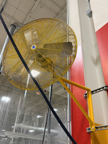 WALL MOUNTED FAN