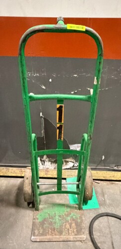 TWO WHEEL HAND TRUCK ( GREEN )