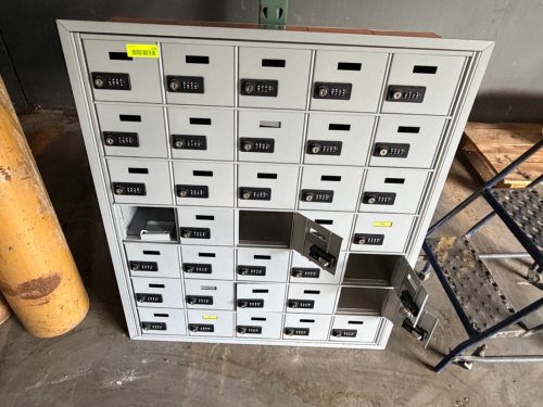 30 GROUP RECESSED OFFICE / BUILDING MAIL BOX.