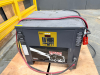 ENERSYS WORKHOG GOLD INDUSTRIAL BATTERY CHARGER DESIGNED FOR 24 VOLT LEAD-ACID INDUSTRIAL BATTERIES. DIGITAL CONTROL INTERFACE WITH CHARGE STATUS INDICATORS, EQUALIZE FUNCTION, AND HEAVY-DUTY BATTERY CONNECTOR - 5