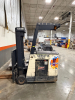 CROWN STRATIS STAND-UP ELECTRIC REACH FORKLIFT WITH OVERHEAD GUARD, SIDE STANCE OPERATOR COMPARTMENT, REACH MAST, AND 24" LOAD CENTER RATING. - 2